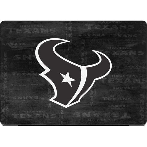 NFL Houston Texans Black & White MacBook Pro 14in (2021-24) Skin