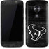 NFL Houston Texans Black & White Moto E5 Play Skin
