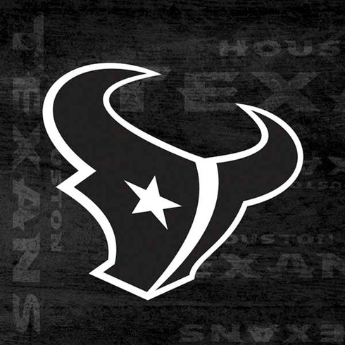 NFL Houston Texans Black & White Moto E5 Play Skin