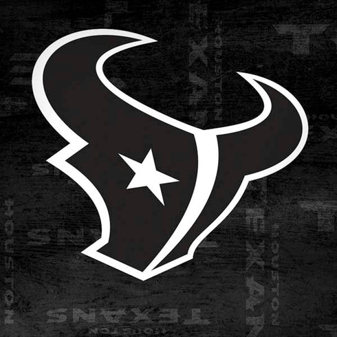 NFL Houston Texans Black & White Moto G6 Skin