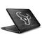 NFL Houston Texans Black & White HP Notebook Skin