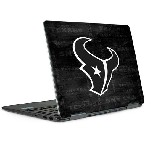 NFL Houston Texans Black & White Notebook 9 Pro 13in (2017) Skin