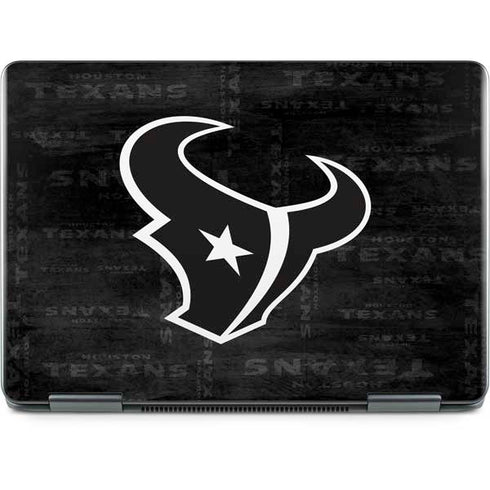 NFL Houston Texans Black & White Notebook 9 Pro 13in (2017) Skin