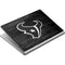 NFL Houston Texans Black & White Surface Book Skin