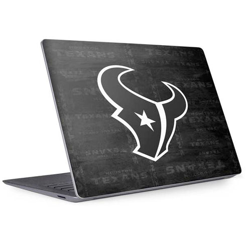 NFL Houston Texans Black & White Surface Laptop 3 13.5in Skin