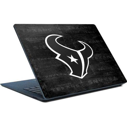 NFL Houston Texans Black & White Surface Laptop Skin