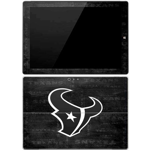 NFL Houston Texans Black & White Surface Pro 3 Skin