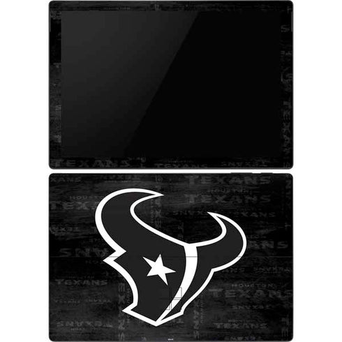 NFL Houston Texans Black & White Surface Pro 6 Skin