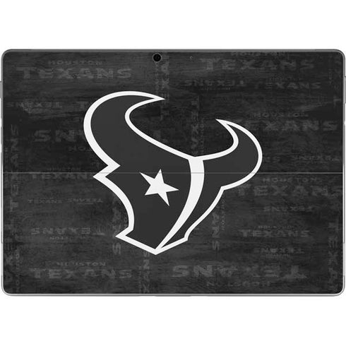 NFL Houston Texans Black & White Surface Pro 8 Skin
