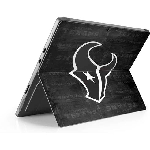 NFL Houston Texans Black & White Surface Pro 8 Skin