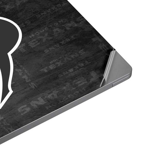 NFL Houston Texans Black & White Universal Laptop 18in (14.6 x 10.6in) Skin