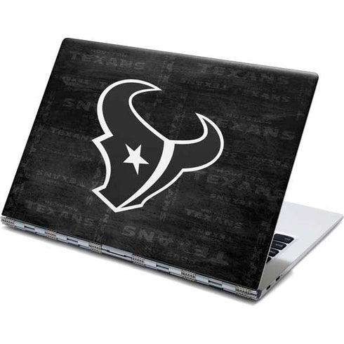 NFL Houston Texans Black & White Yoga 910 2-in-1 14in Touch-Screen Skin