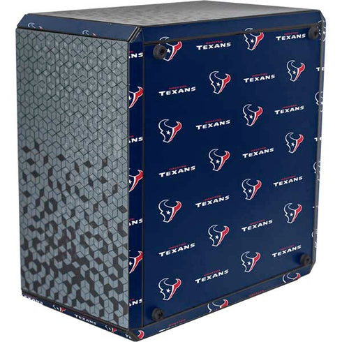 NFL Houston Texans Blitz Series Cooler Master MasterBox Q300L Mini Tower Skin