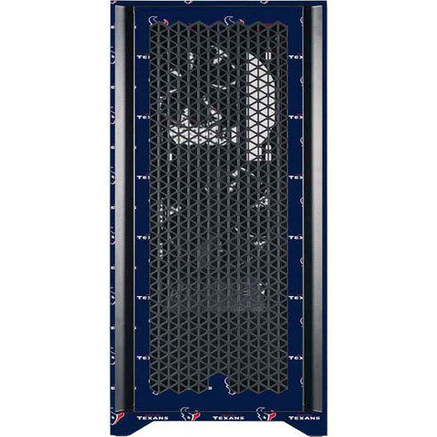 NFL Houston Texans Blitz Series Corsair 4000D Tempered Glass Mid-Tower ATX Case Skin