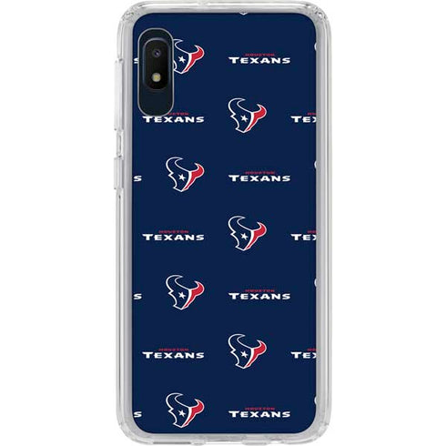NFL Houston Texans Blitz Series Galaxy A10e Clear Case