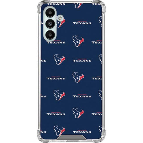 NFL Houston Texans Blitz Series Galaxy A13 5G Clear Case