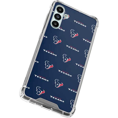 NFL Houston Texans Blitz Series Galaxy A13 5G Clear Case