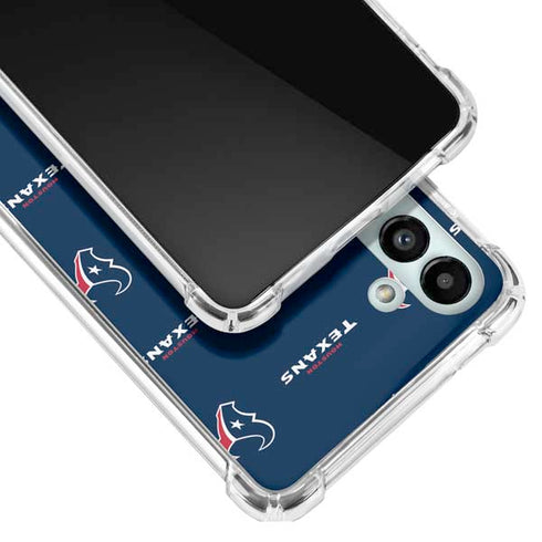 NFL Houston Texans Blitz Series Galaxy A13 5G Clear Case