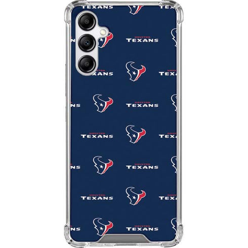 NFL Houston Texans Blitz Series Galaxy A14 5G Clear Case
