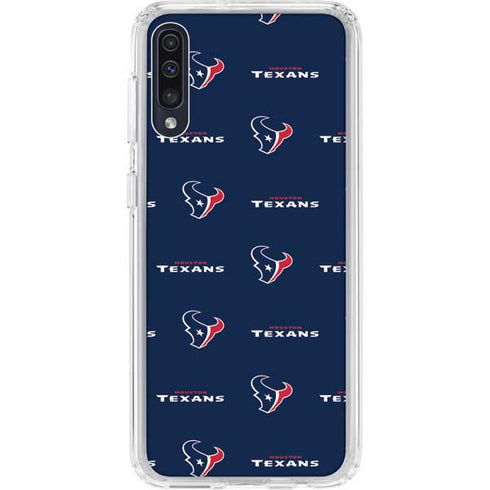 NFL Houston Texans Blitz Series Galaxy A50 Clear Case
