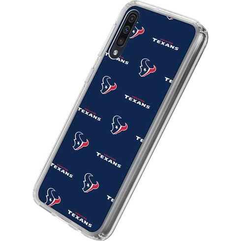 NFL Houston Texans Blitz Series Galaxy A50 Clear Case
