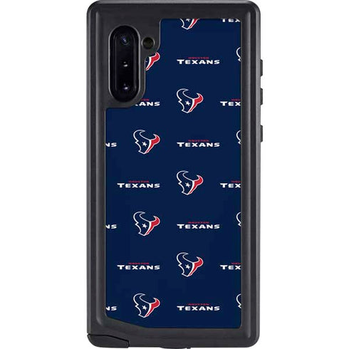 NFL Houston Texans Blitz Series Galaxy Note 10 Waterproof Case