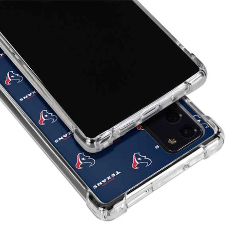 NFL Houston Texans Blitz Series Galaxy Note20 5G Clear Case