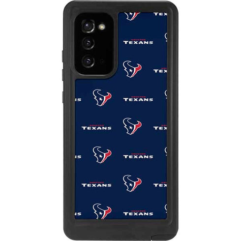 NFL Houston Texans Blitz Series Galaxy Note20 5G Waterproof Case