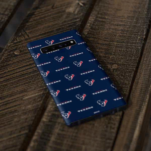 NFL Houston Texans Blitz Series Galaxy S10 Skin
