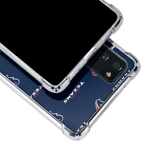 NFL Houston Texans Blitz Series Galaxy S20 FE Clear Case