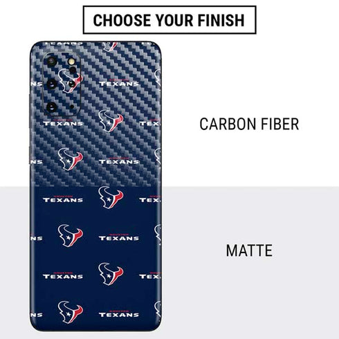 NFL Houston Texans Blitz Series Galaxy S20 Plus Skin