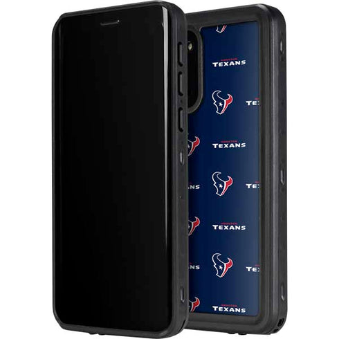 NFL Houston Texans Blitz Series Galaxy S20 Plus Waterproof Case