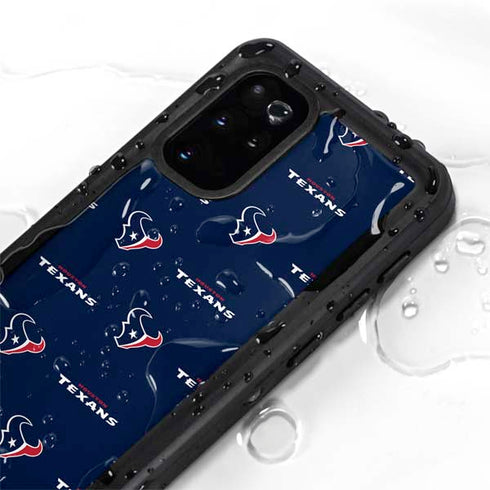 NFL Houston Texans Blitz Series Galaxy S20 Plus Waterproof Case