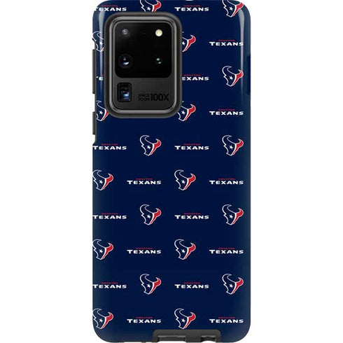 NFL Houston Texans Blitz Series Galaxy S20 Ultra 5G Pro Case