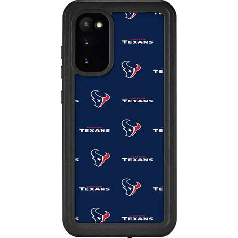 NFL Houston Texans Blitz Series Galaxy S20 Waterproof Case