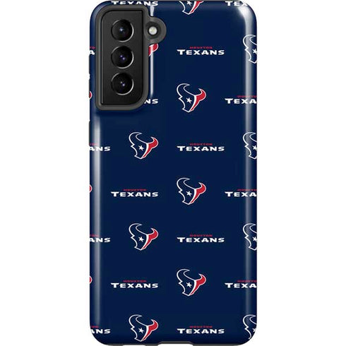 NFL Houston Texans Blitz Series Galaxy S21 Plus 5G Pro Case