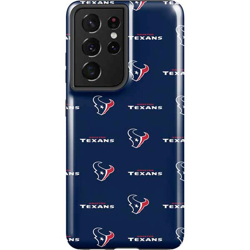 NFL Houston Texans Blitz Series Galaxy S21 Ultra 5G Pro Case