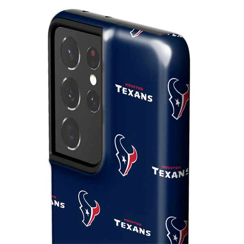 NFL Houston Texans Blitz Series Galaxy S21 Ultra 5G Pro Case
