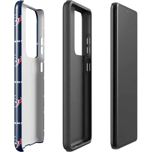 NFL Houston Texans Blitz Series Galaxy S21 Ultra 5G Pro Case