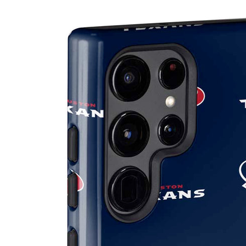 NFL Houston Texans Blitz Series Galaxy S22 Ultra Pro Case