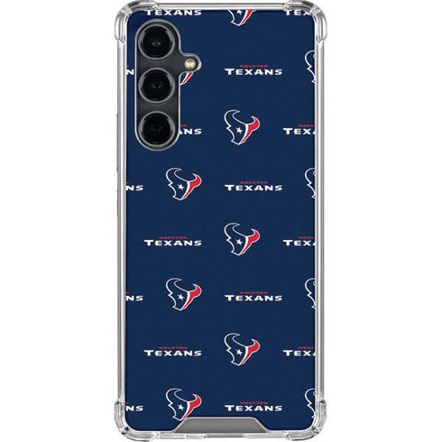NFL Houston Texans Blitz Series Galaxy S23 FE Clear Case