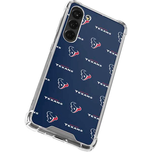 NFL Houston Texans Blitz Series Galaxy S23 Plus Clear Case