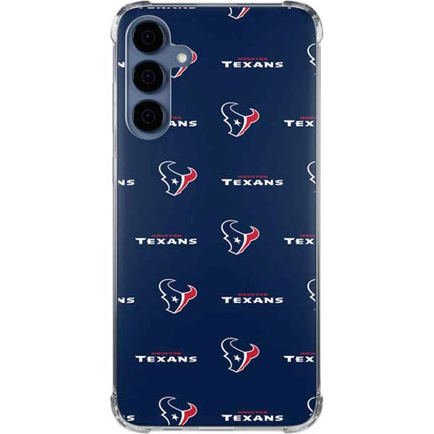 NFL Houston Texans Blitz Series Galaxy S24 Clear Case