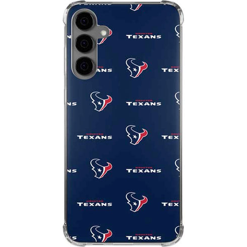 NFL Houston Texans Blitz Series Galaxy S24 Plus Clear Case