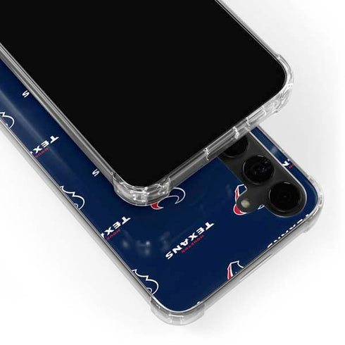 NFL Houston Texans Blitz Series Galaxy S24 Plus Clear Case