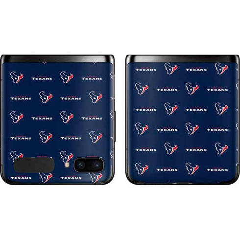 NFL Houston Texans Blitz Series Galaxy Z Flip Skin