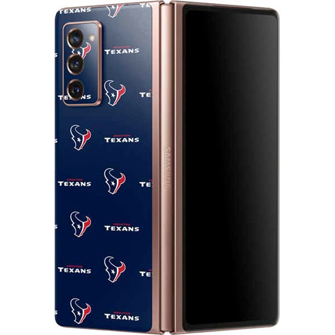 NFL Houston Texans Blitz Series Galaxy Z Fold2 5G Skin
