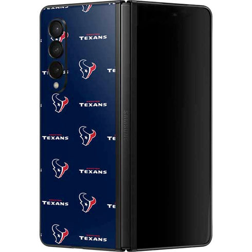 NFL Houston Texans Blitz Series Galaxy Z Fold3 5G Skin