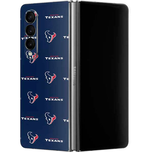 NFL Houston Texans Blitz Series Galaxy Z Fold4 5G Skin