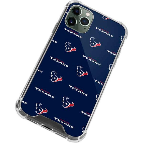 NFL Houston Texans Blitz Series iPhone 11 Pro Max Clear Case